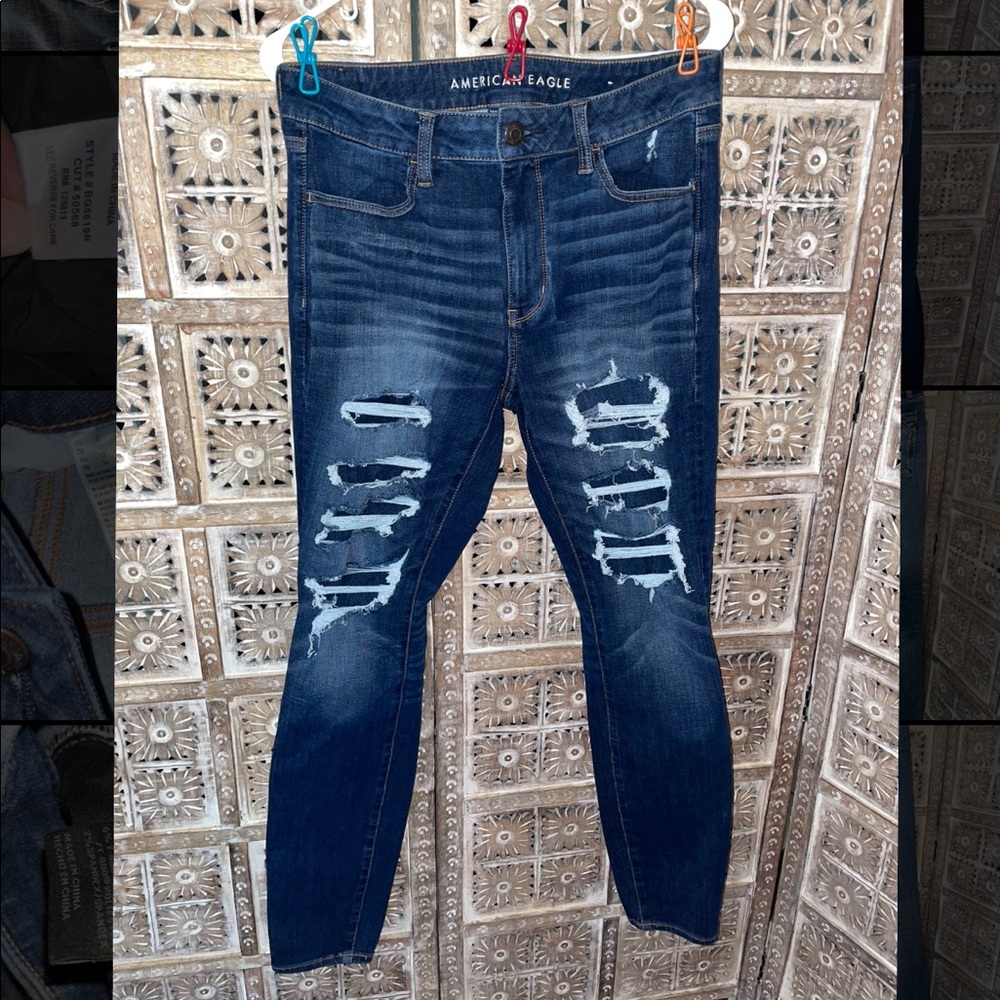 American Eagle Women’s high 360 Stretch 12 Long